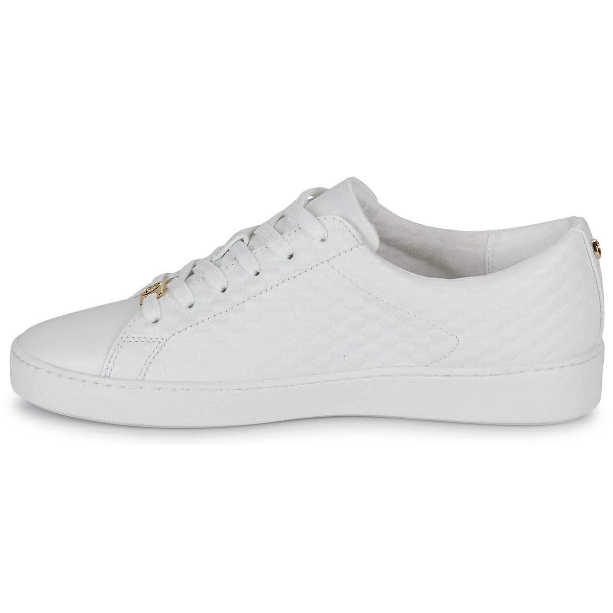 Sneakers basse Donna MICHAEL Michael Kors KEATON LACE UP Bianco