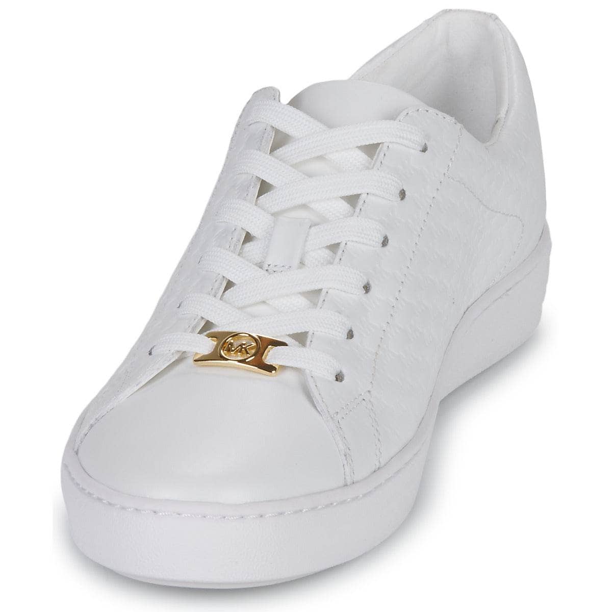 Sneakers basse Donna MICHAEL Michael Kors KEATON LACE UP Bianco