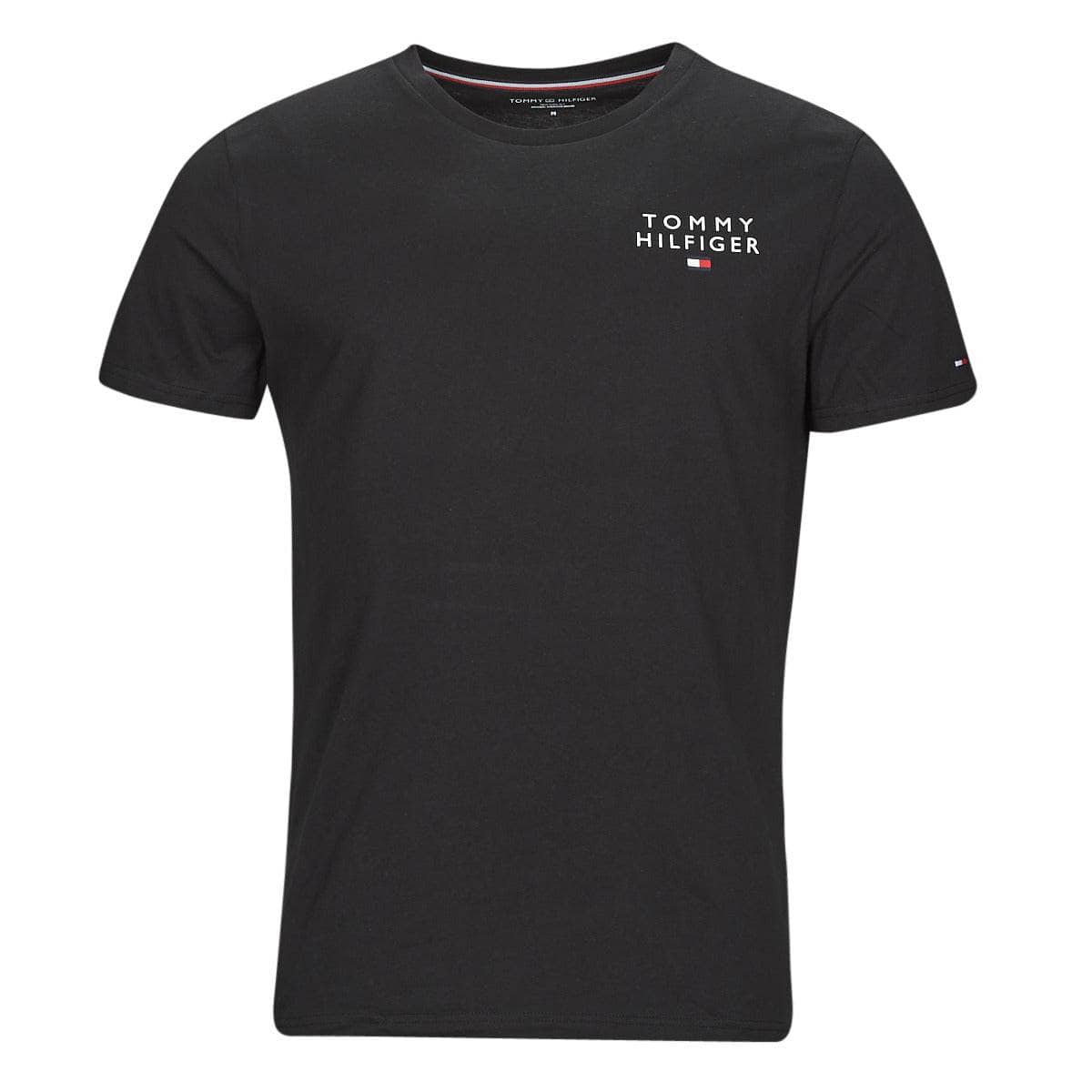 T-shirt Uomo Tommy Hilfiger CN SS TEE LOGO Nero