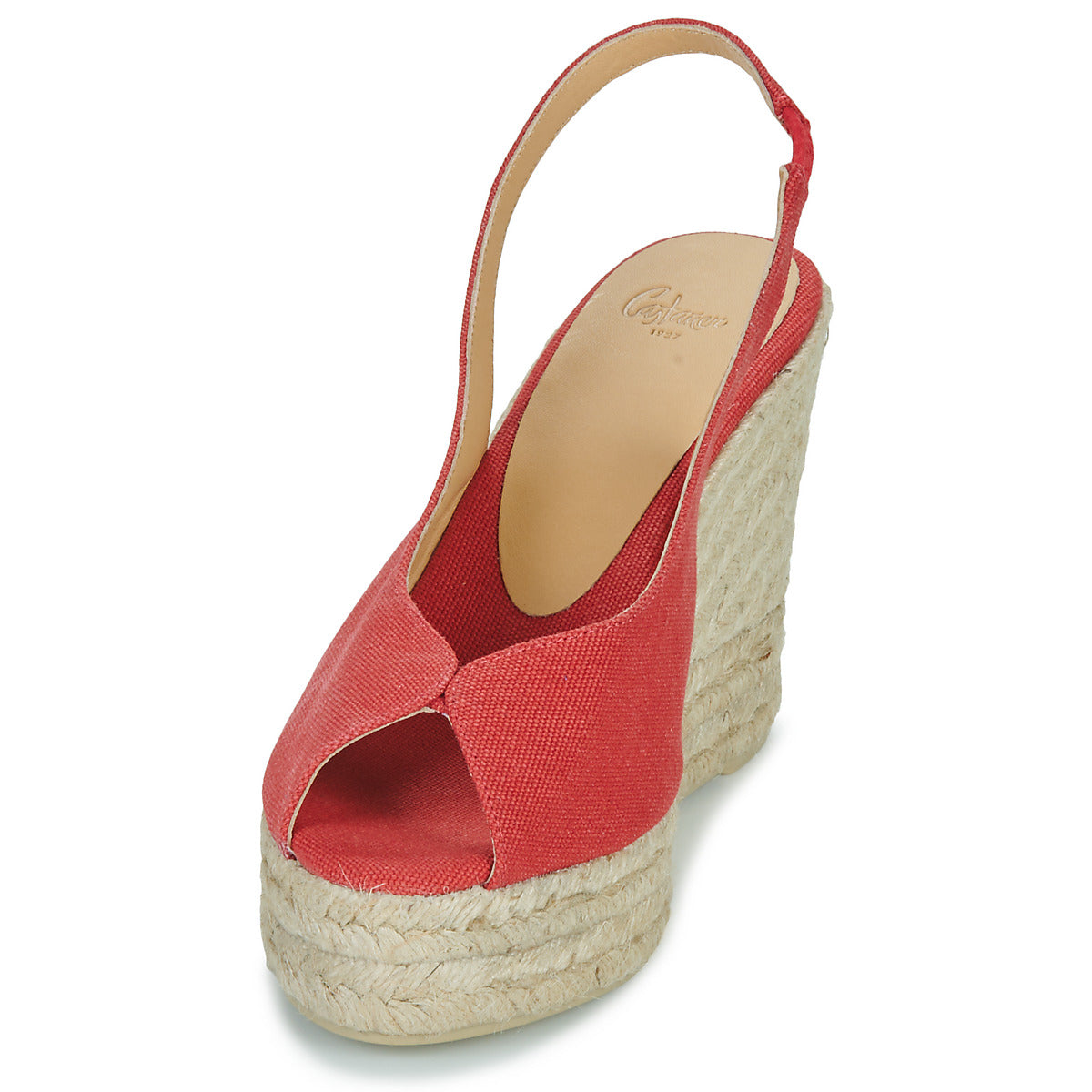 Scarpe Espadrillas Donna Castaner BARBARA Rosso