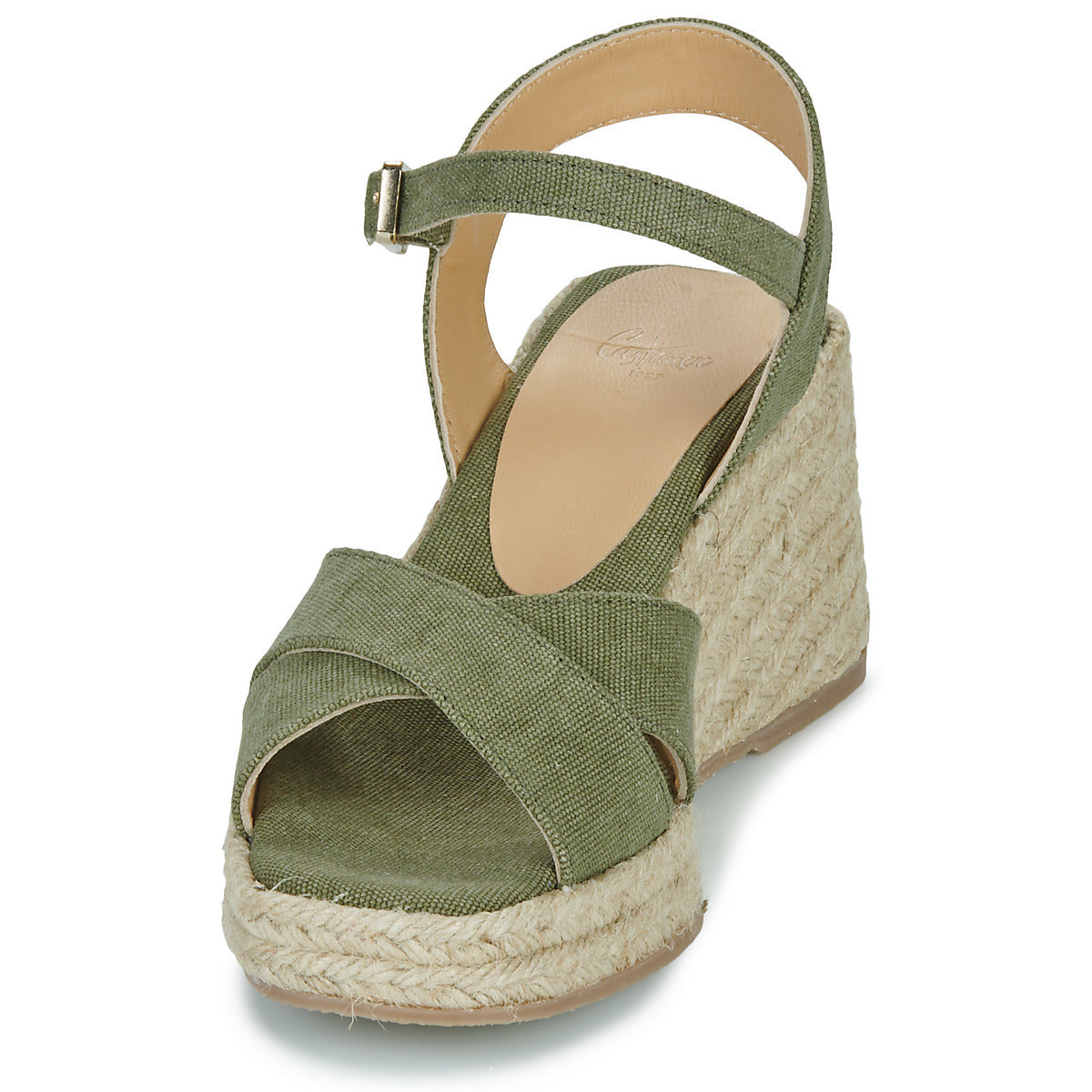 Scarpe Espadrillas Donna Castaner THEA Kaki