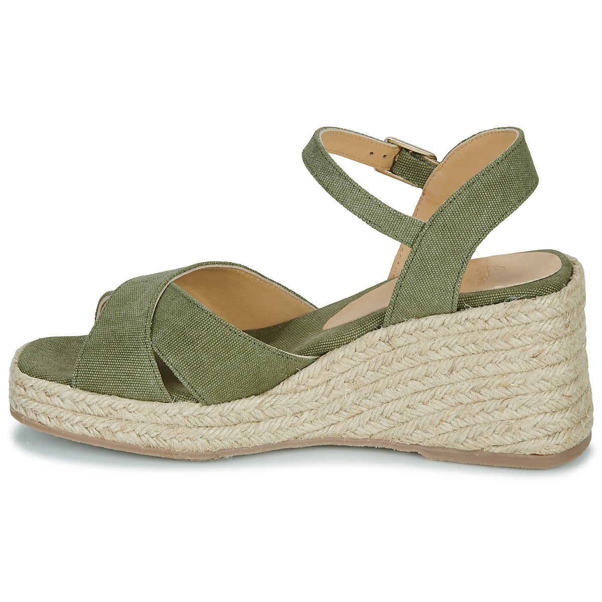Scarpe Espadrillas Donna Castaner THEA Kaki