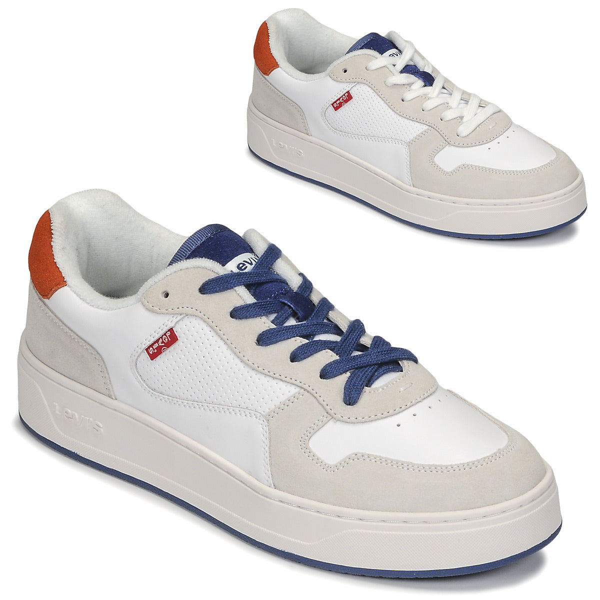 Sneakers Uomo Levis GLIDE Bianco