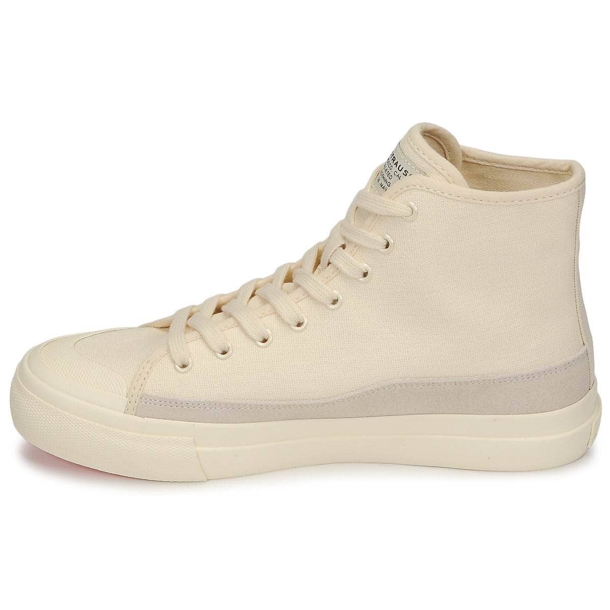 Sneakers alte Donna Levis SQUARE HIGH S Beige