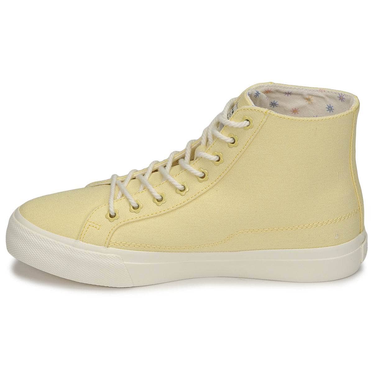 Sneakers alte Donna Levis DECON MID S Giallo