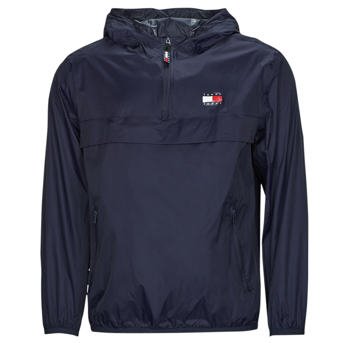 giacca a vento Uomo Tommy Jeans TJM PCKABLE TECH CHICAGO POPOVER Marine