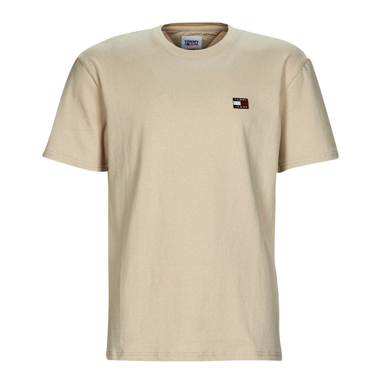 T-shirt Uomo Tommy Jeans TJM CLSC TOMMY XS BADGE TEE Beige