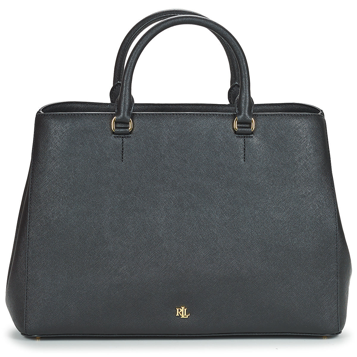 Borsette Donna Lauren Ralph Lauren HANNA 37-SATCHEL-LARGE Nero