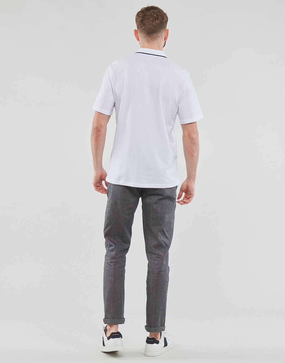 Polo Uomo Jack & Jones JCOLOGAN POLO SS Bianco