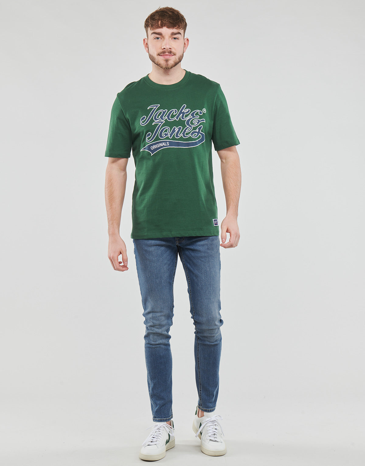 Jeans skynny Uomo Jack & Jones JJILIAM JJORIGINAL Blu