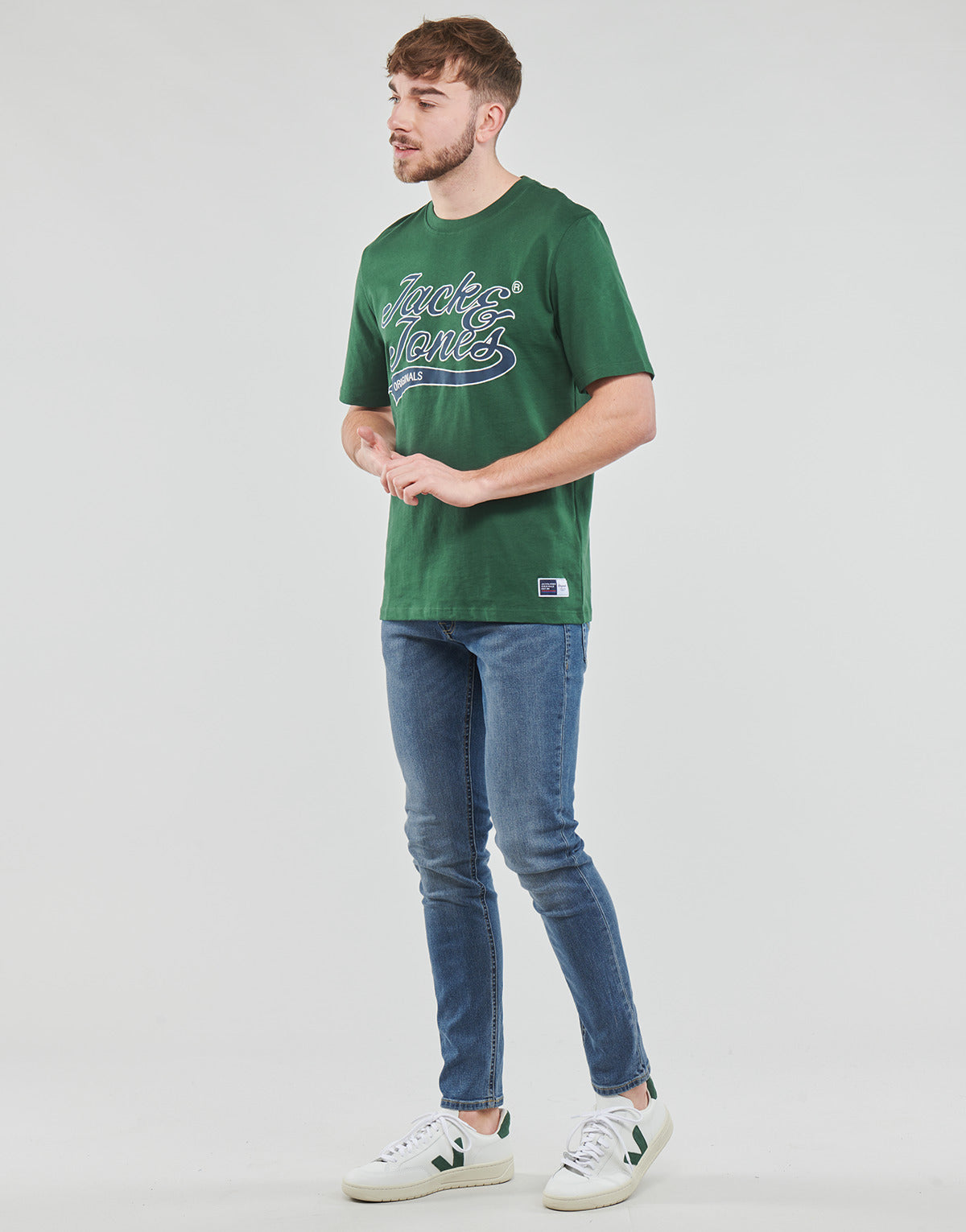 Jeans skynny Uomo Jack & Jones JJILIAM JJORIGINAL Blu