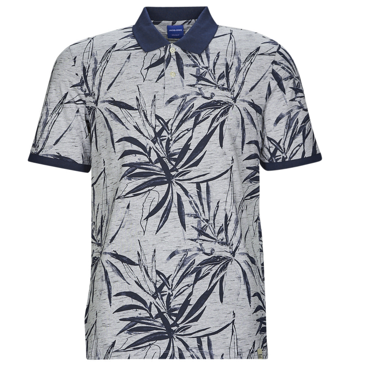 Polo Uomo Jack & Jones JORCRAYON AOP POLO SS Beige