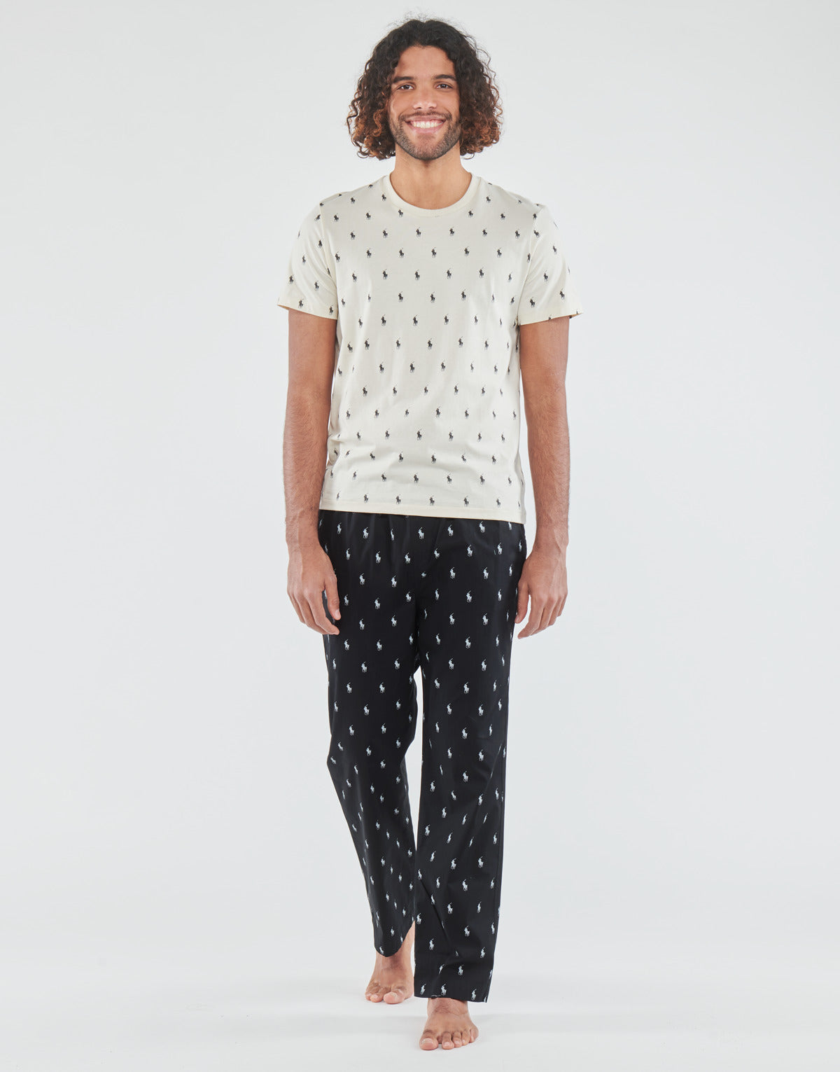 Pigiami / Camicia da notte Uomo Polo Ralph Lauren SLEEPWEAR-PJ PANT-SLEEP-BOTTOM Nero