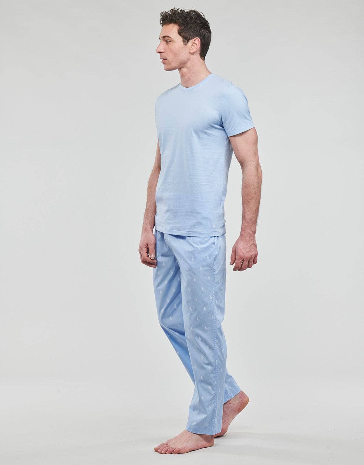 T-shirt Uomo Polo Ralph Lauren 3 PACK CREW UNDERSHIRT Blu