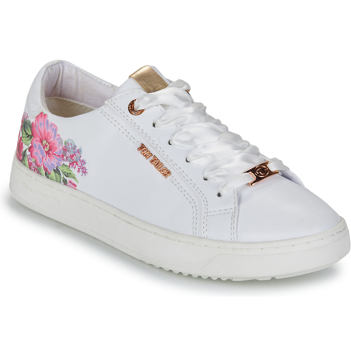 Sneakers basse Donna Tom Tailor 5394707 Bianco