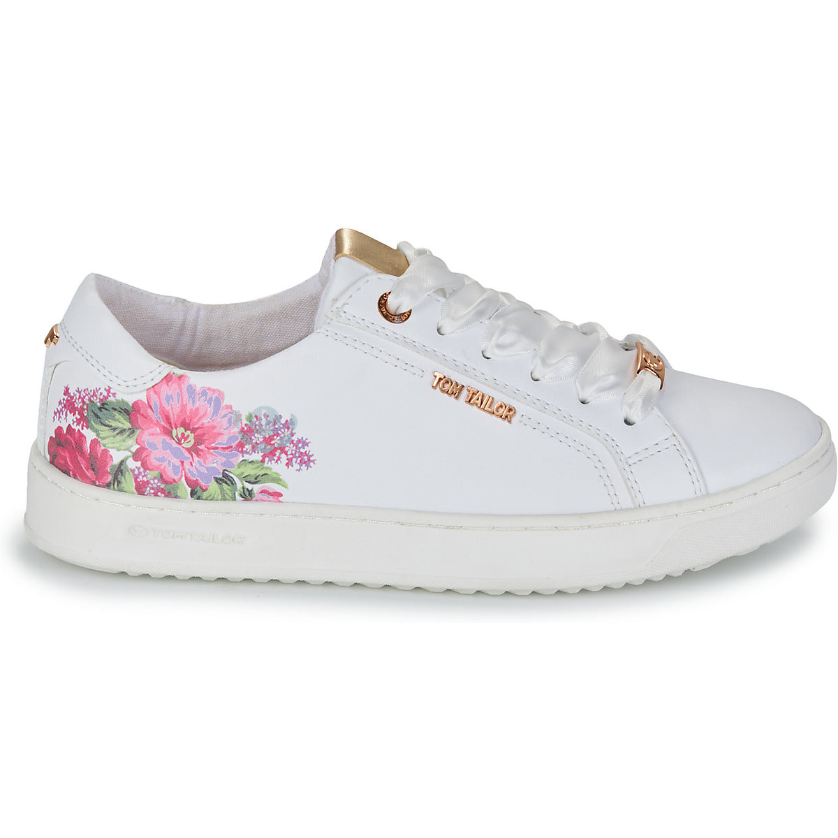 Sneakers basse Donna Tom Tailor 5394707 Bianco