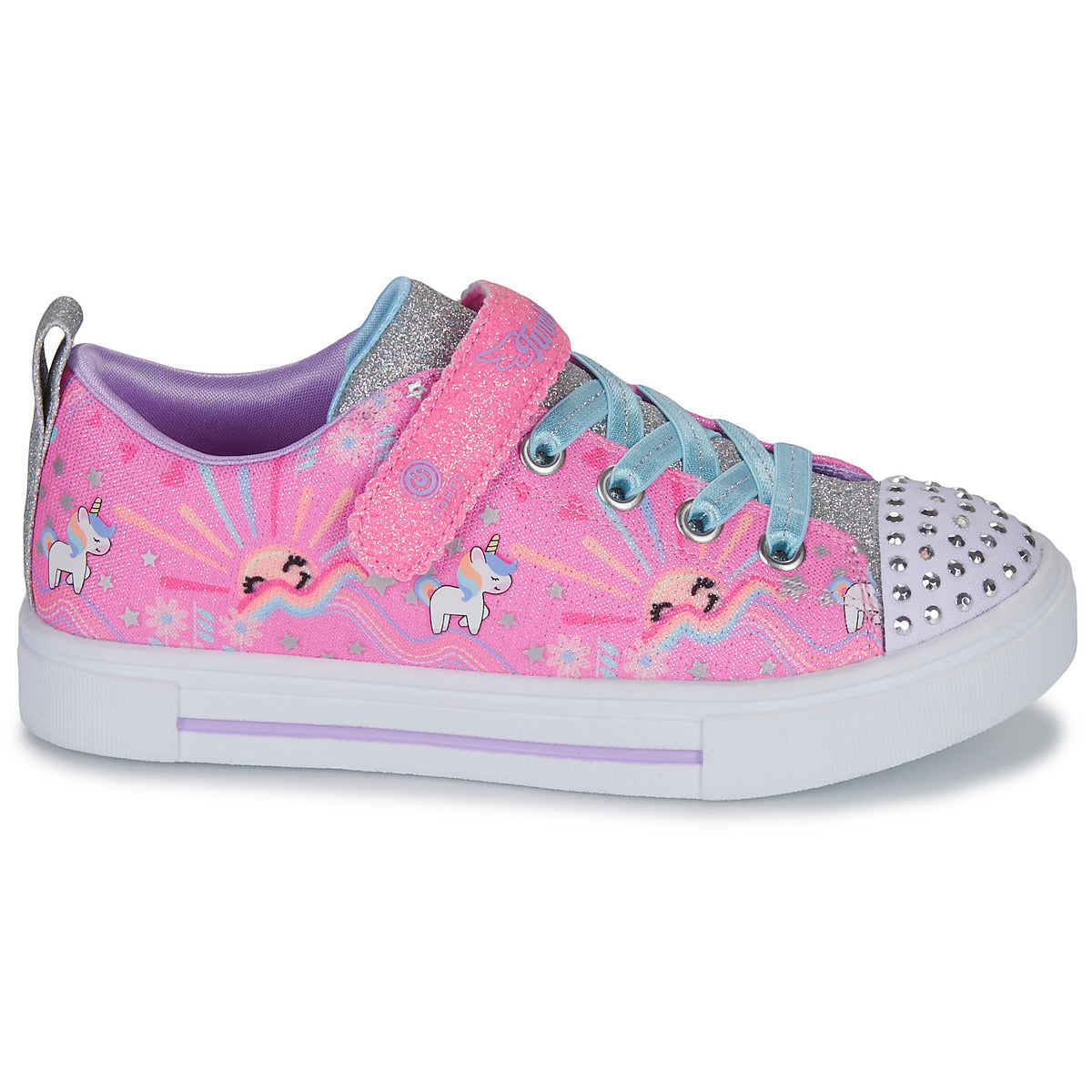 Scarpe bambini ragazza Skechers TWINKLE SPARKS Rosa