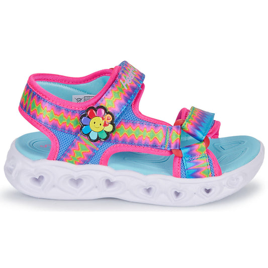 Sandali bambini ragazza Skechers HEART LIGHTS SANDALS Rosa