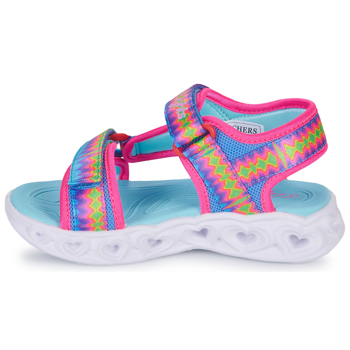 Sandali bambini ragazza Skechers HEART LIGHTS SANDALS Rosa