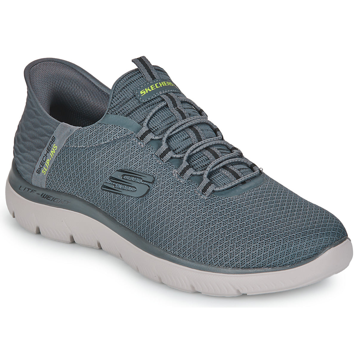 Scarpe Uomo Skechers  SUMMITS SLIP-INS  Grigio