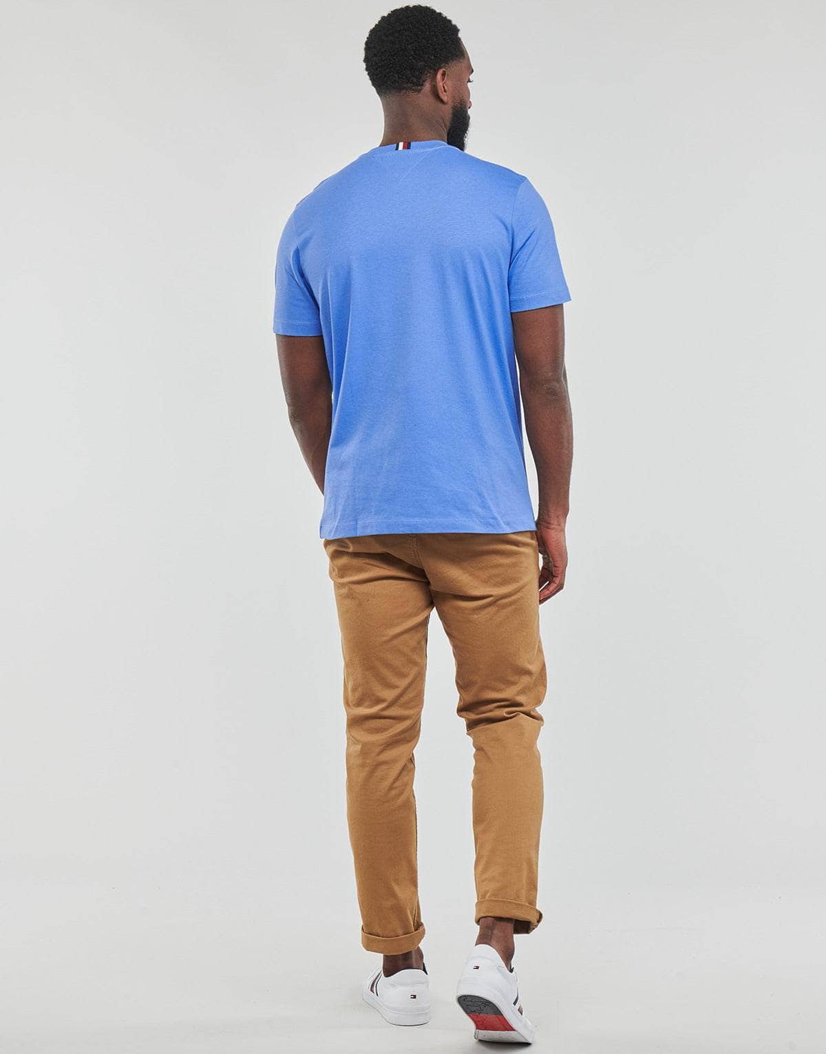 T-shirt Uomo Tommy Hilfiger ESSENTIAL MONOGRAM TEE Blu