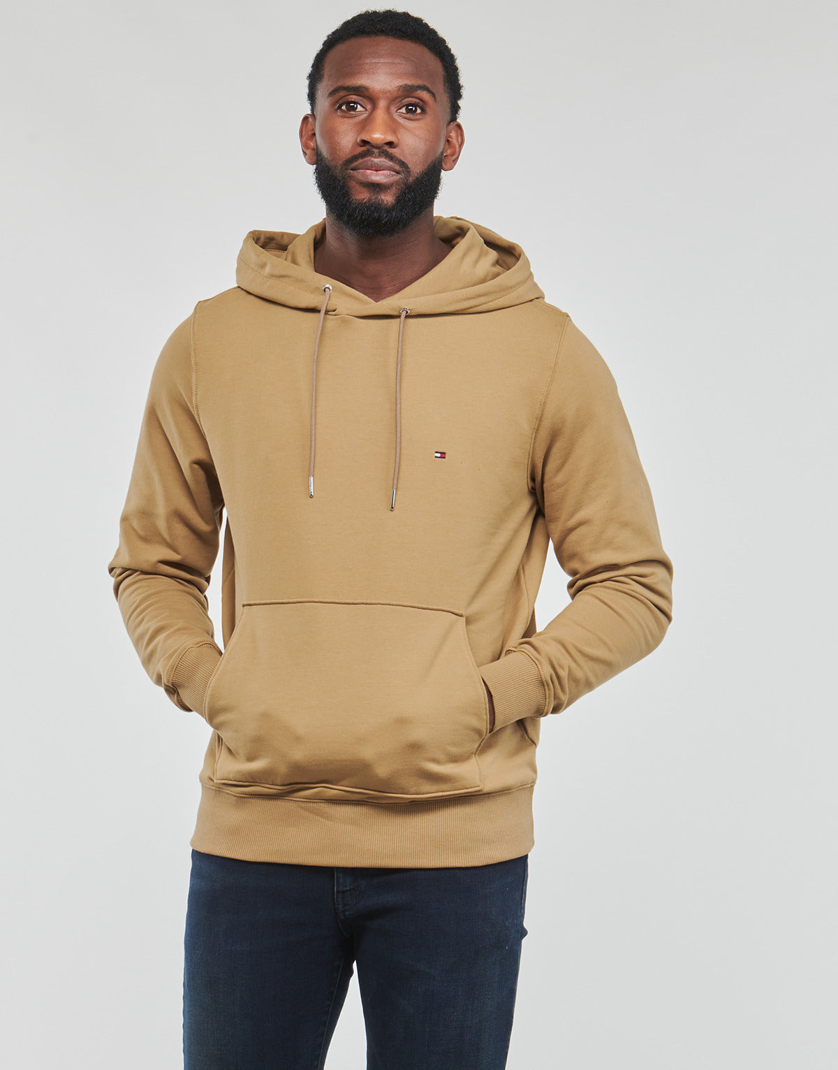 Felpa Uomo Tommy Hilfiger 1985 HOODY Beige
