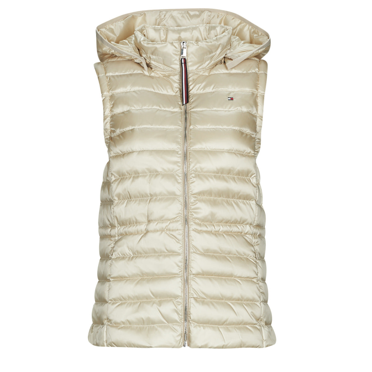 Piumino Donna Tommy Hilfiger FEMININE LW DOWN VEST Beige