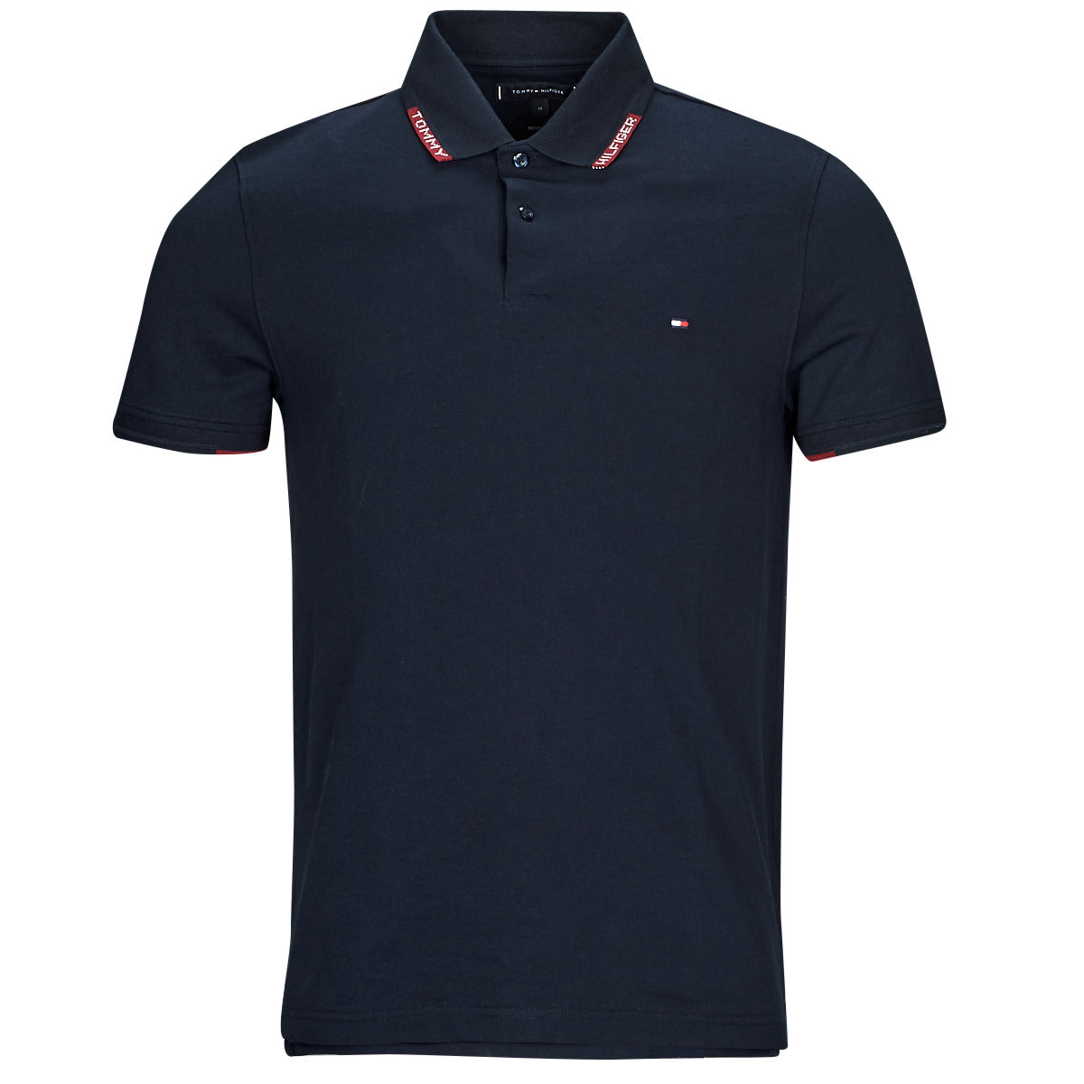 Polo Uomo Tommy Hilfiger COLLAR PLACEMENT REG POLO Marine