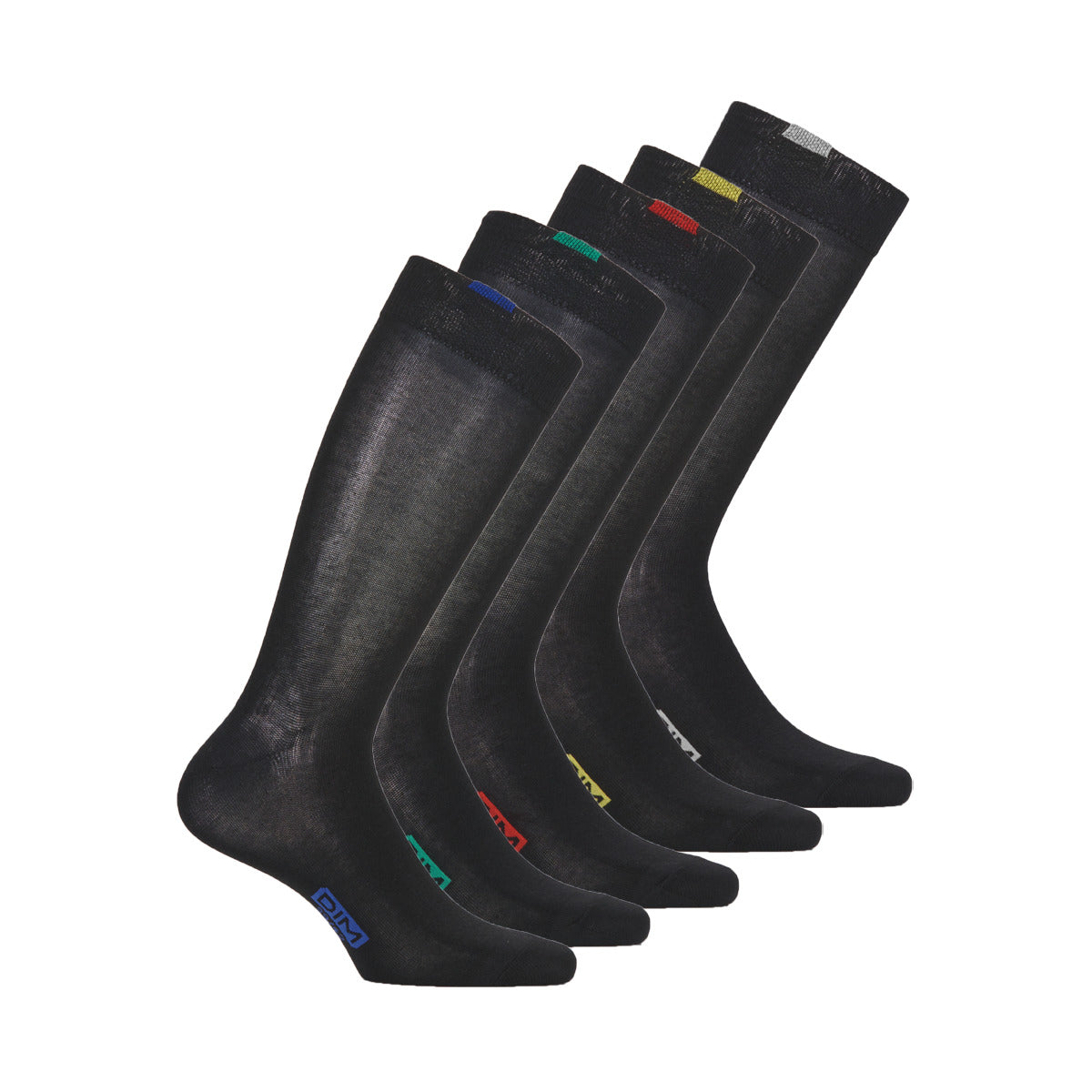Calze sportive Uomo DIM ECODIM PACK X5 Nero