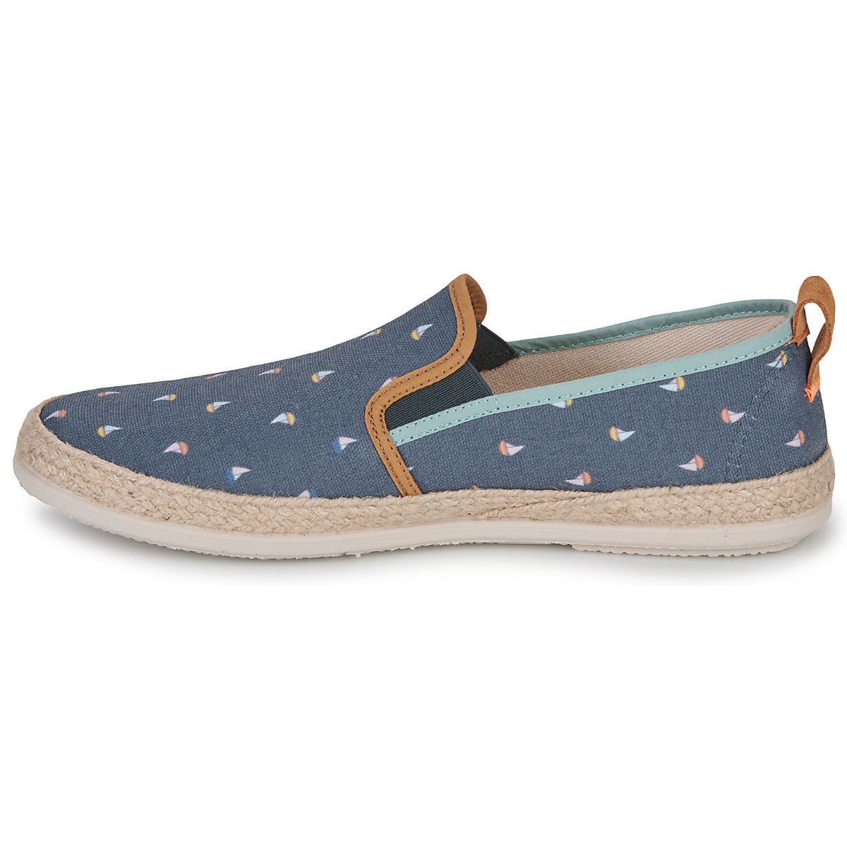 Scarpe Espadrillas Uomo Bamba By Victoria ANDRÉ ELÁSTICOS LONA ES Blu