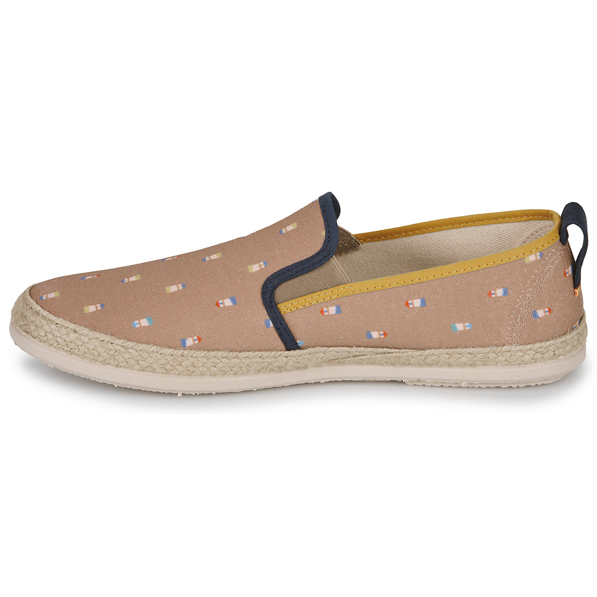 Scarpe Espadrillas Uomo Bamba By Victoria ANDRÉ ELÁSTICOS LONA ES Beige