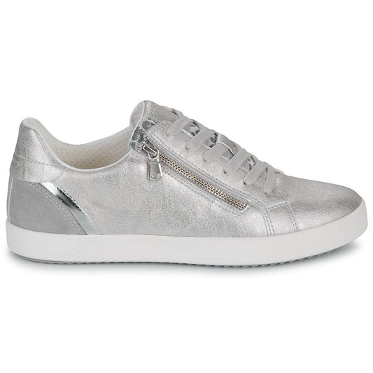 Sneakers basse Donna Geox D BLOMIEE Argento