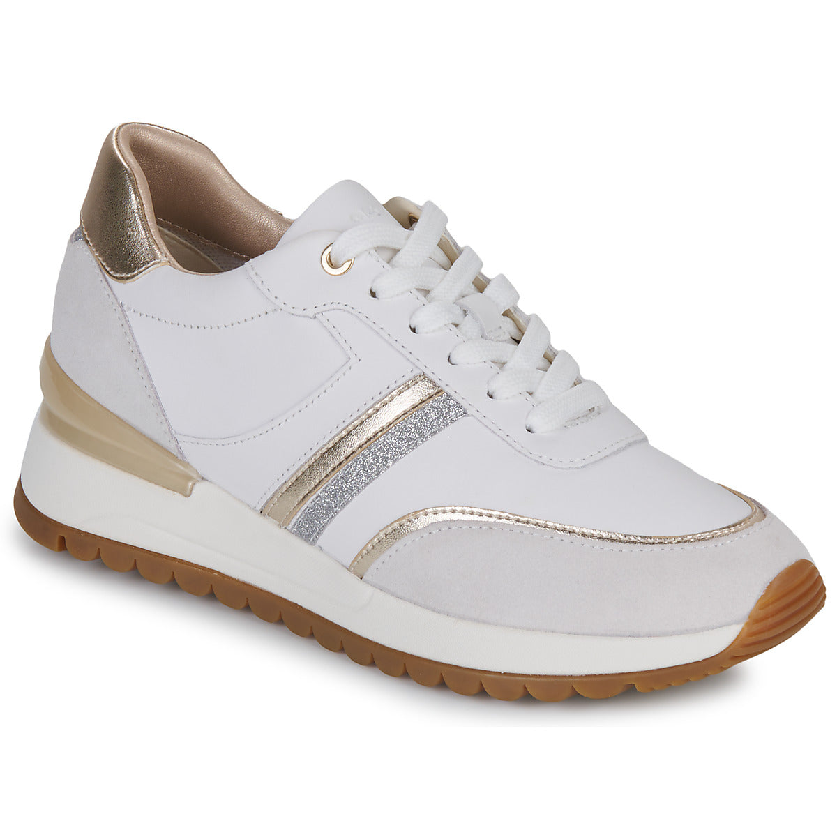 Sneakers basse Donna Geox D DESYA Bianco