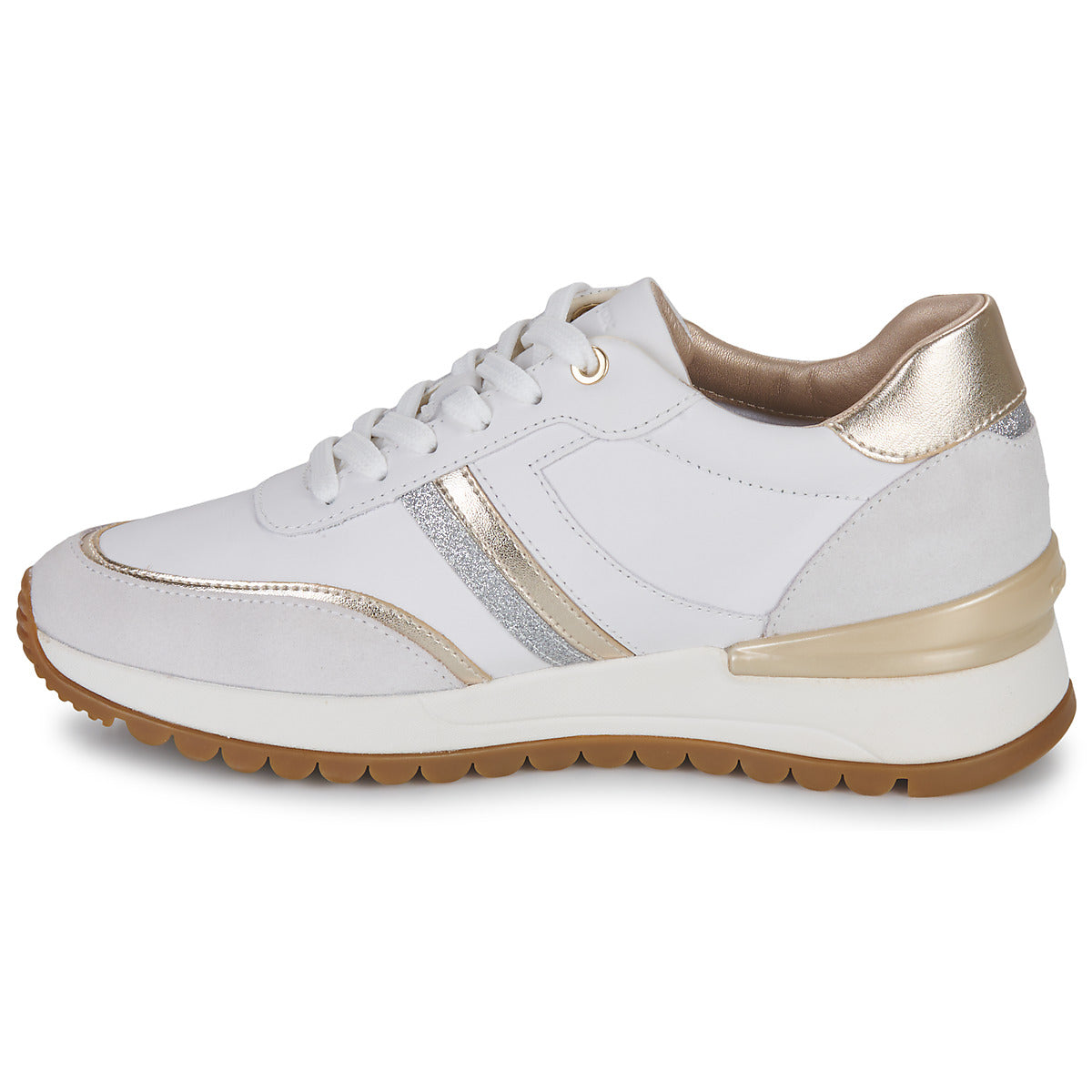 Sneakers basse Donna Geox D DESYA Bianco