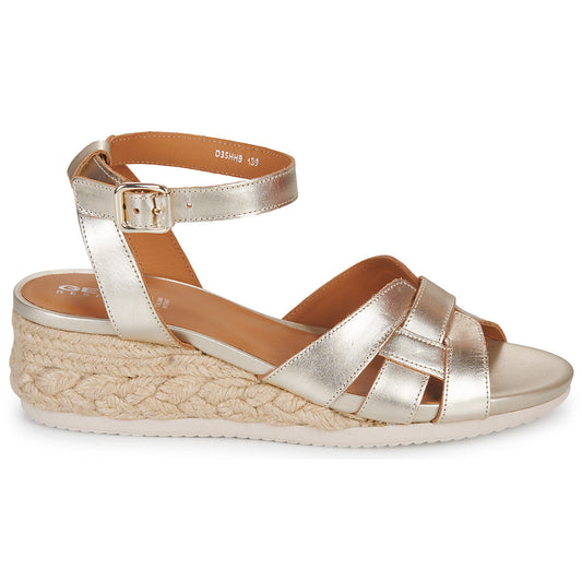 Sandali Donna Geox D ISCHIA CORDA Oro