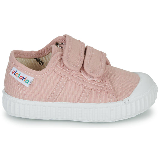 Scarpe bambini ragazza Victoria BASKET TIRAS LONA Rosa