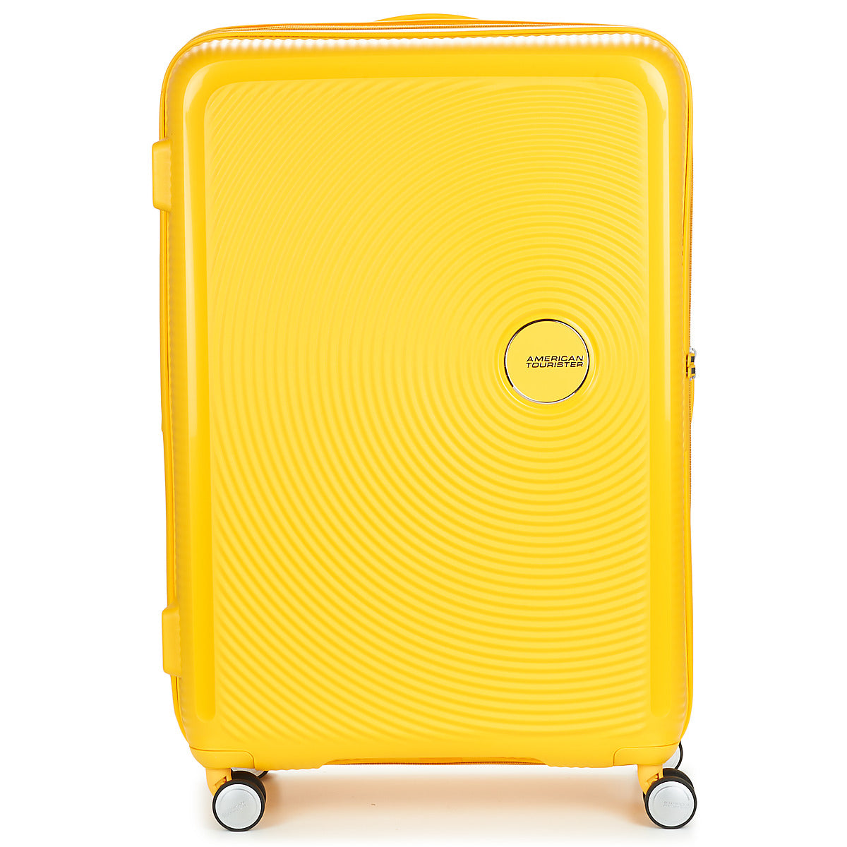 Valigia rigida Uomo American Tourister SOUNDBOX SPINNER 77/28 TSA EXP Giallo
