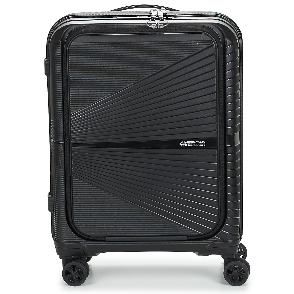 Valigia rigida Uomo American Tourister AIRCONIC SPINNER 55/20 FRONTL. 15.6’’ Nero