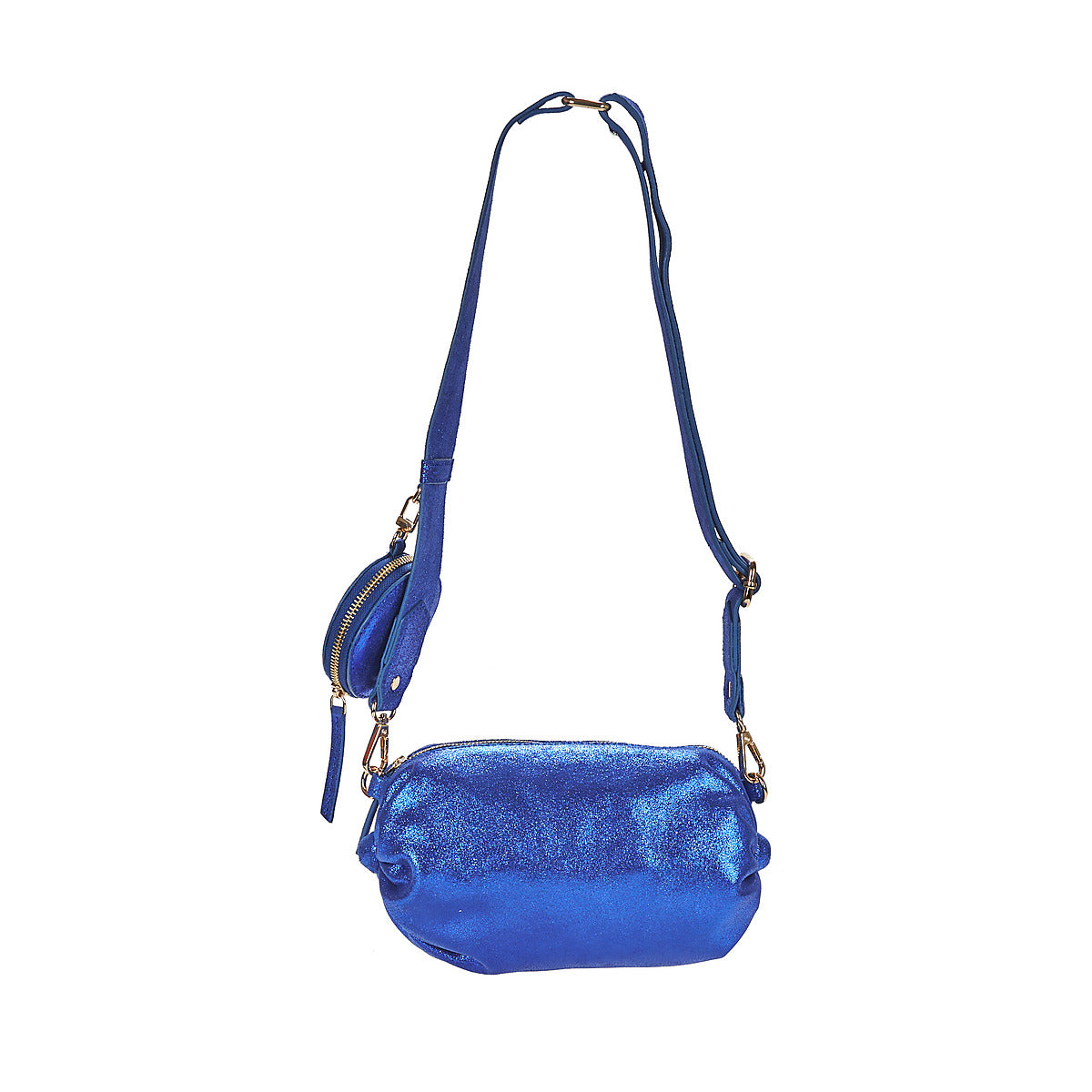 Borsa a spalla Donna Petite Mendigote BANANA Blu