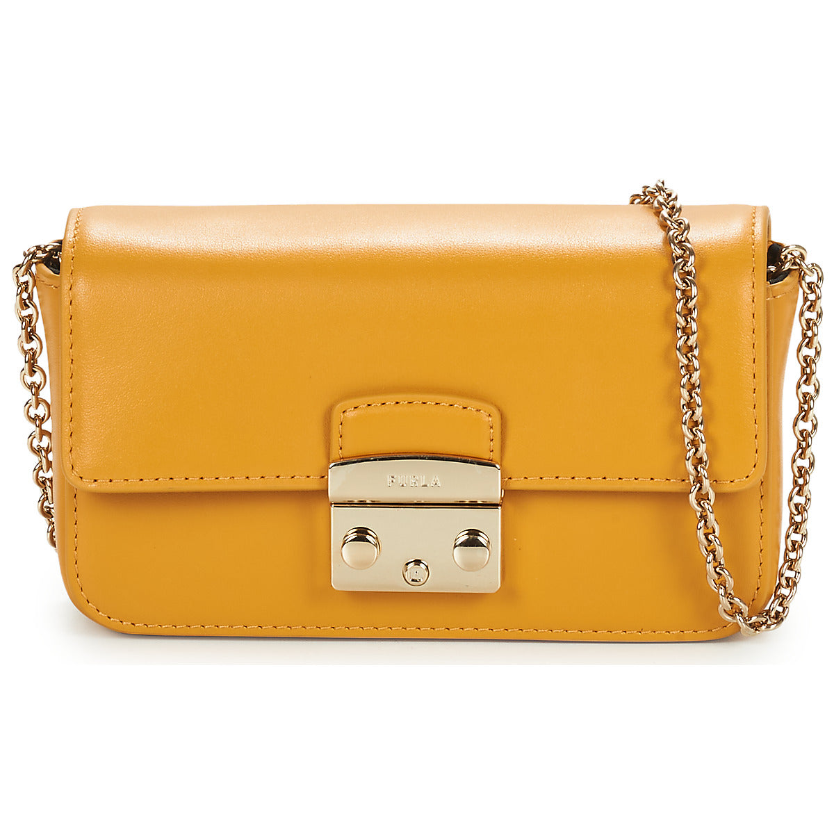 Borsa a tracolla Donna Furla  METROPOLIS MINI CROSSBODY  Giallo