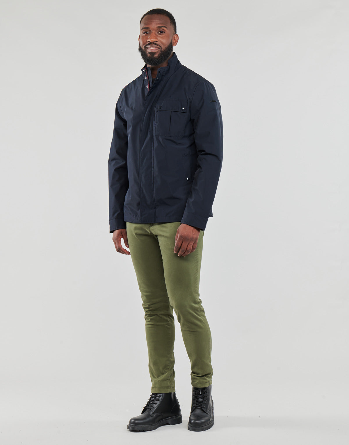 Giubbotto Uomo Geox M PONZA SHORT JACKET Marine