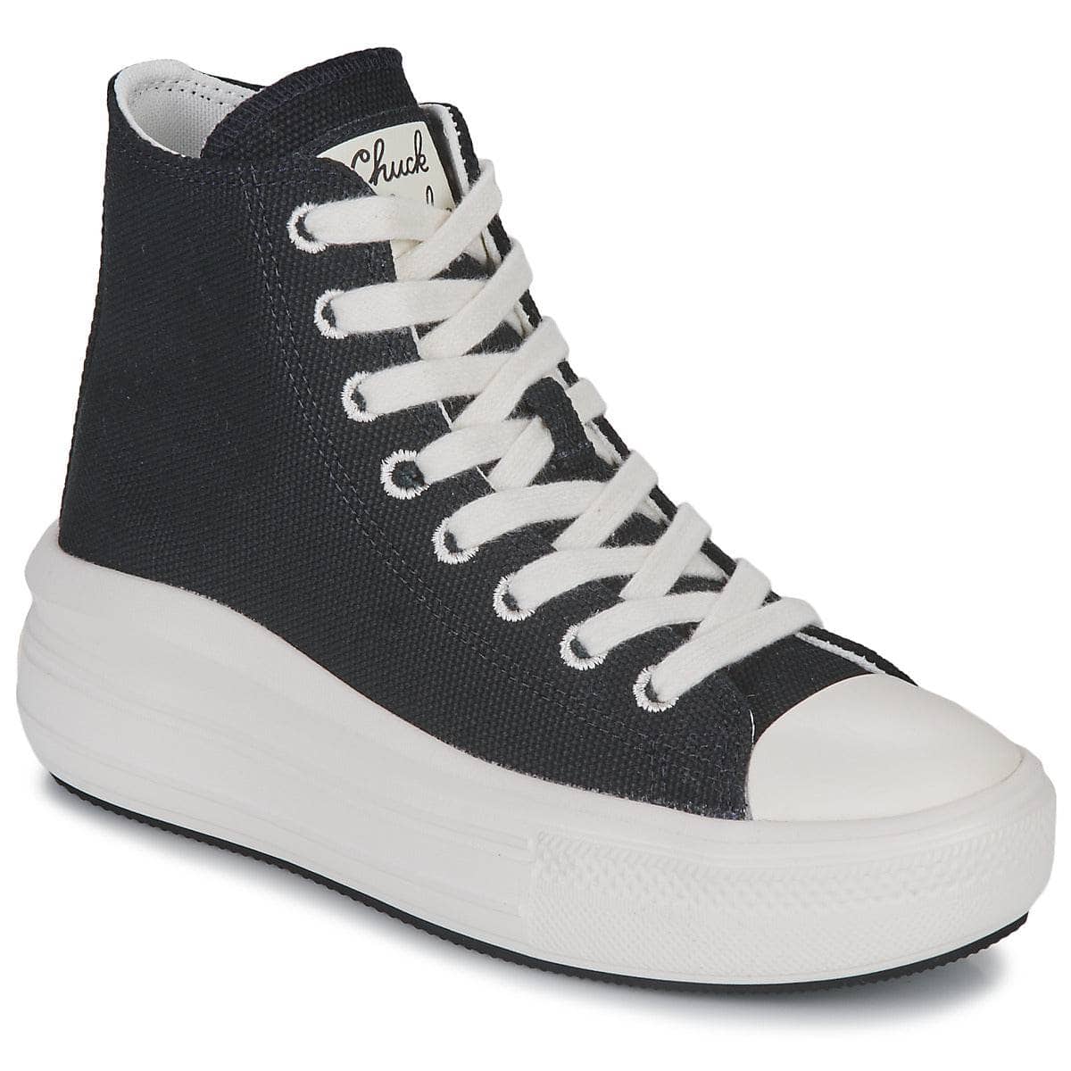 Sneakers alte Donna Converse CHUCK TAYLOR ALL STAR MOVE HI Nero