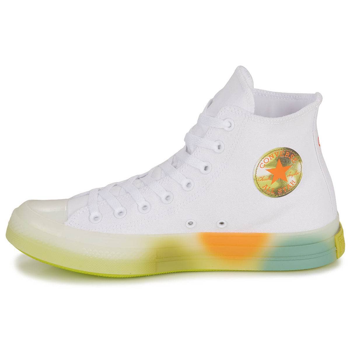 Sneakers alte Uomo Converse CHUCK TAYLOR ALL STAR CX SPRAY PAINT-SPRAY PAINT Bianco