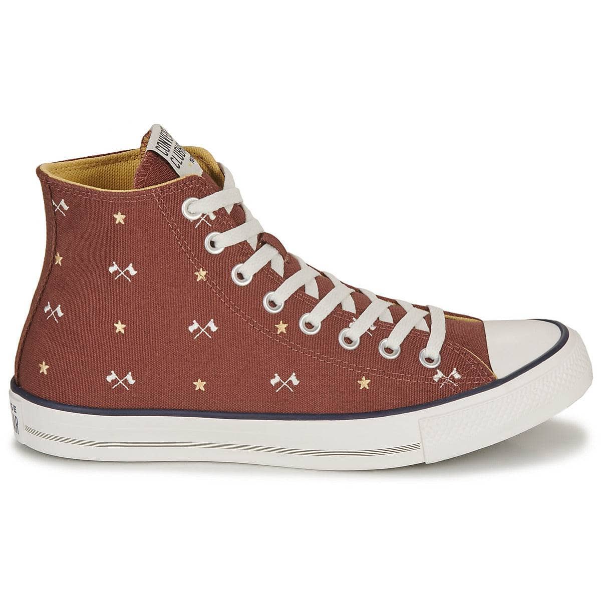 Sneakers alte Uomo Converse CHUCK TAYLOR ALL STAR-CONVERSE CLUBHOUSE Marrone