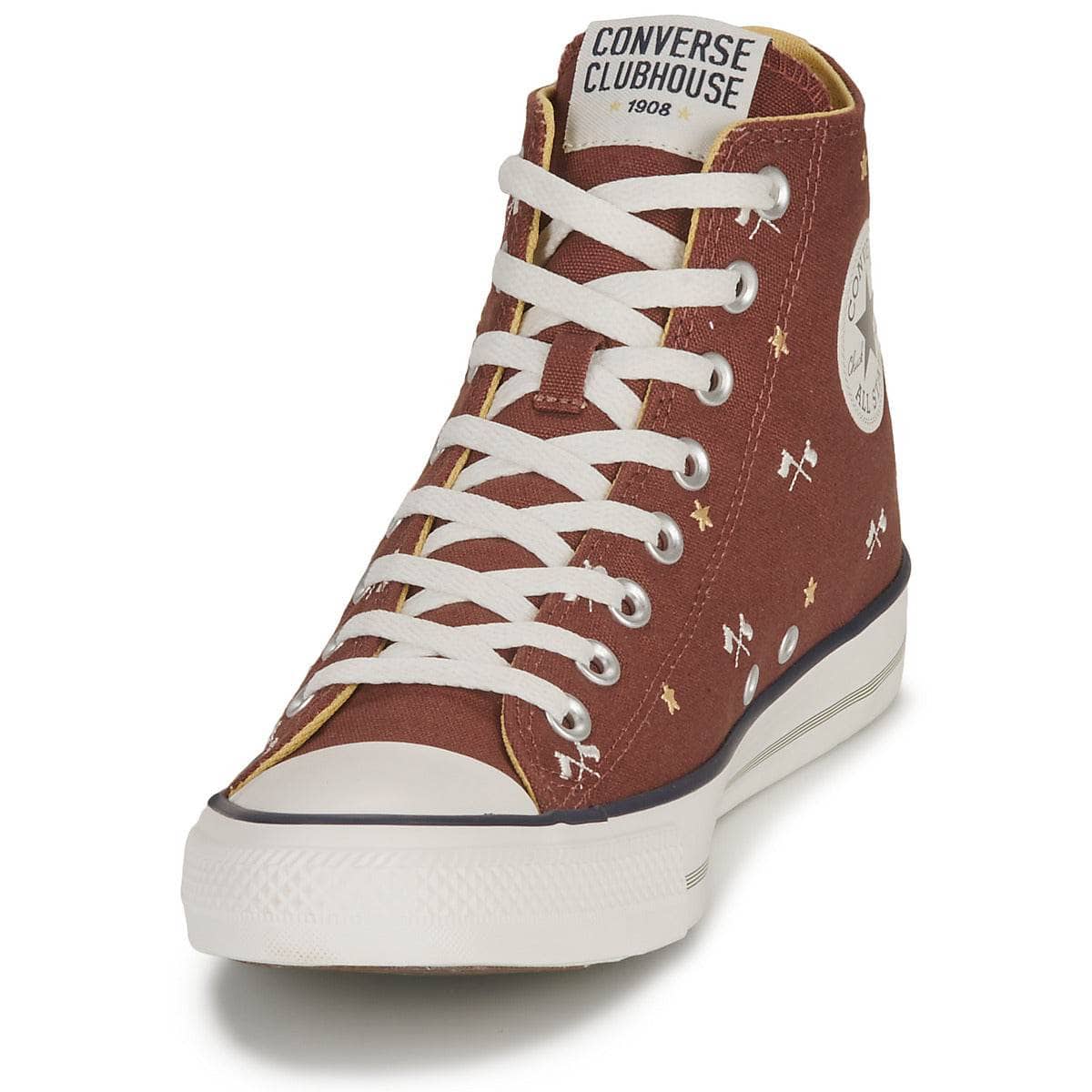 Sneakers alte Uomo Converse CHUCK TAYLOR ALL STAR-CONVERSE CLUBHOUSE Marrone