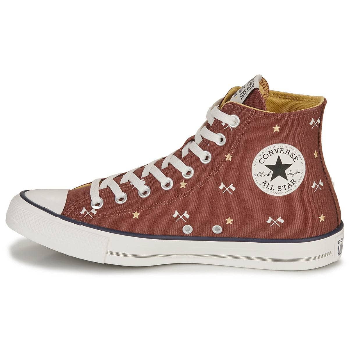 Sneakers alte Uomo Converse CHUCK TAYLOR ALL STAR-CONVERSE CLUBHOUSE Marrone