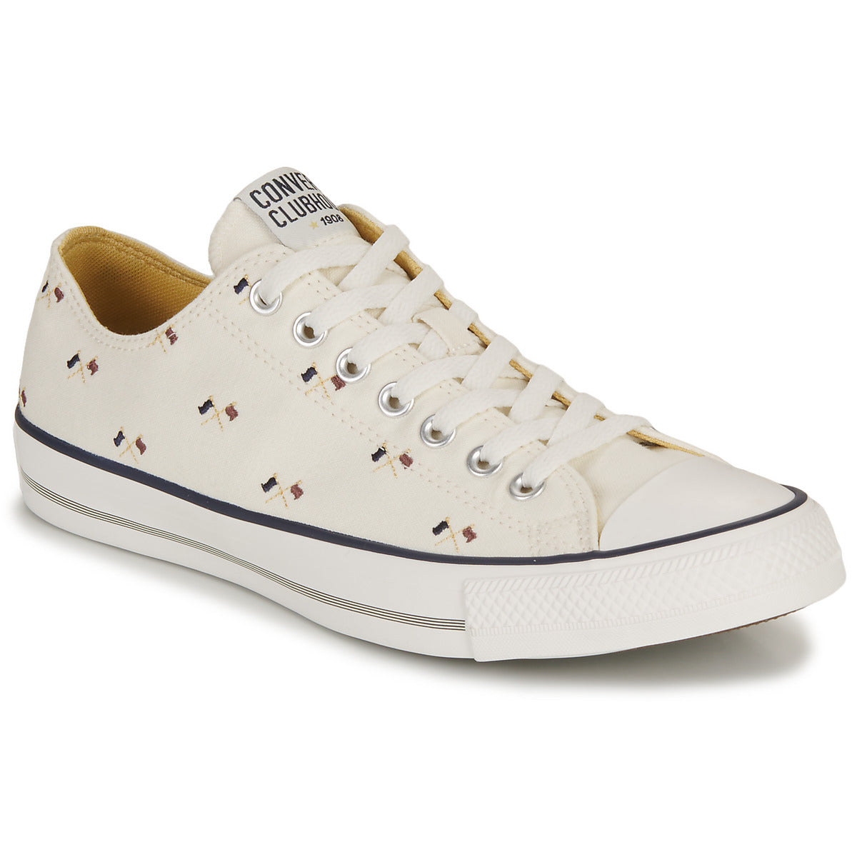 Sneakers Uomo Converse CHUCK TAYLOR ALL STAR-CONVERSE CLUBHOUSE Bianco