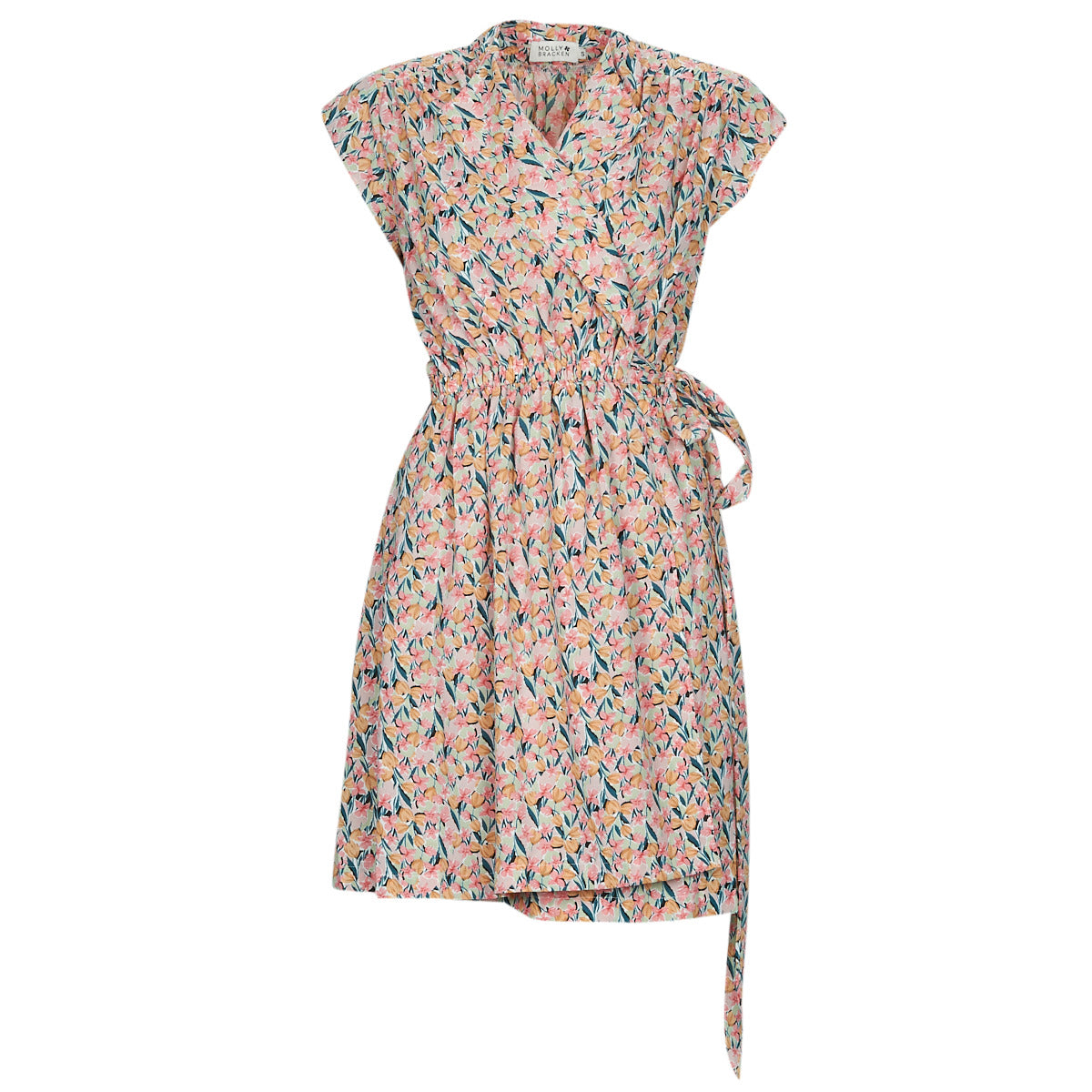 Abito corto Donna Molly Bracken CELESTE Multicolore