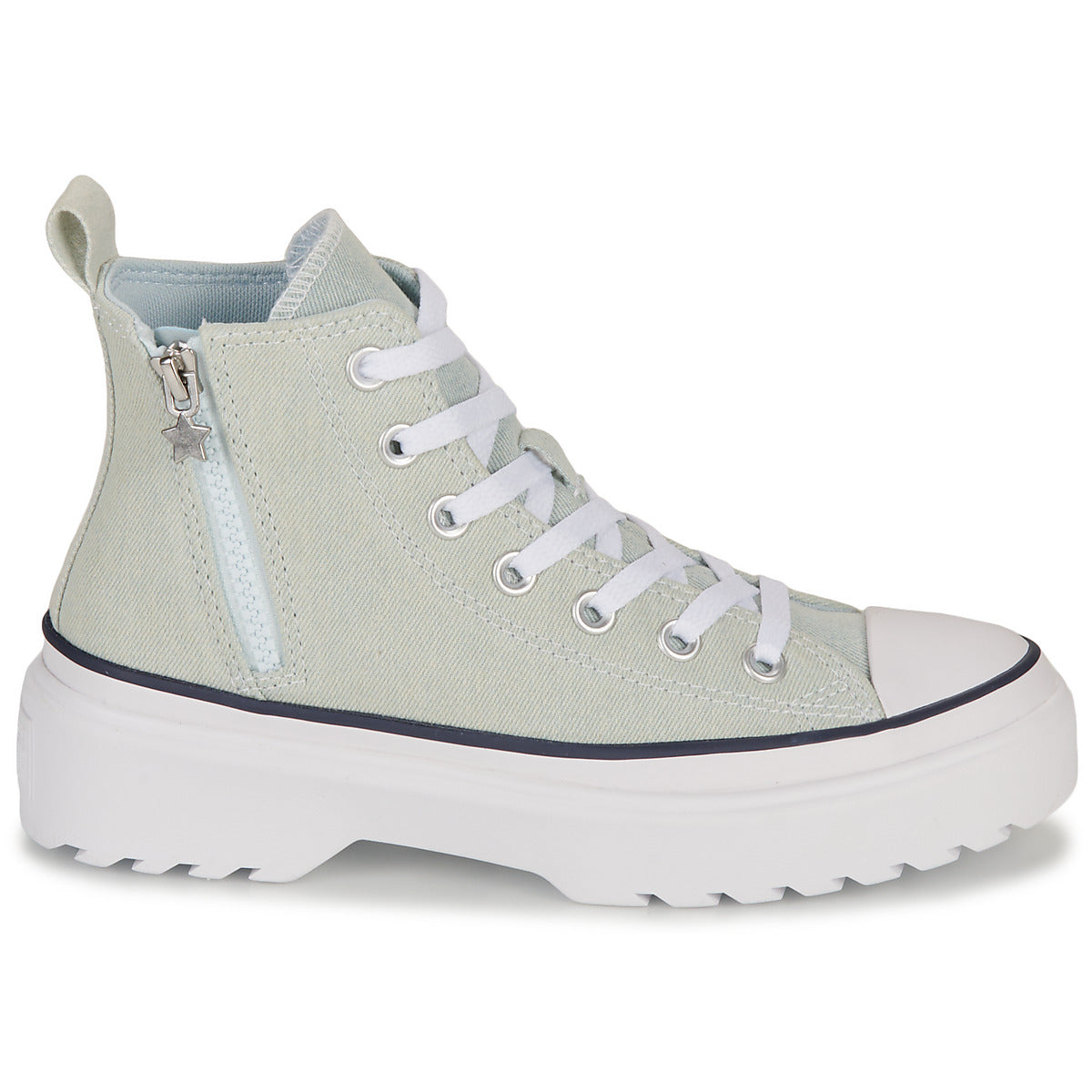 Scarpe bambini ragazza Converse KIDS’ CONVERSE CHUCK TAYLOR ALL STAR LUGGED LIFT PLATFORM RETRO Grigio