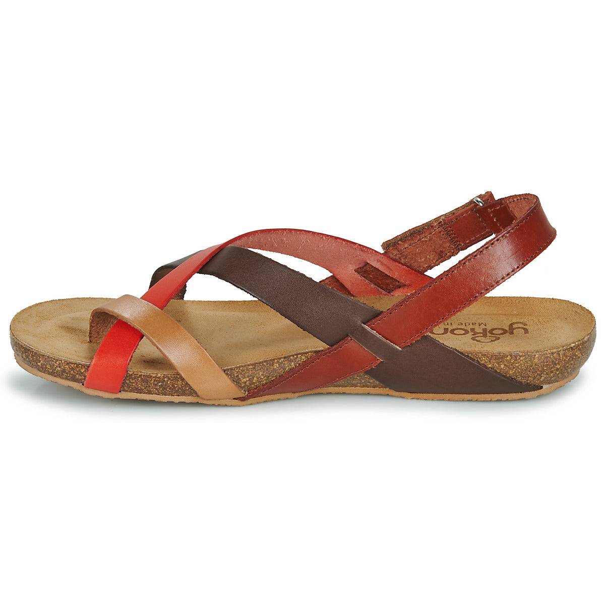 Sandali Donna YOKONO  IBIZA  Rosso